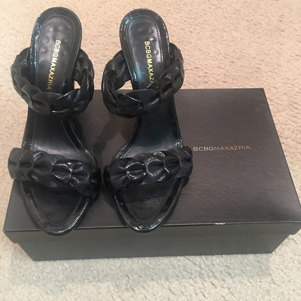 BCBGMAXAZRIA Black Heels